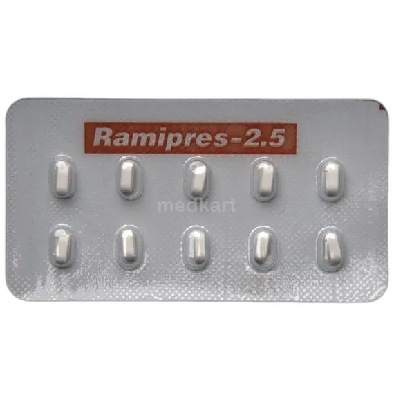 ramipres 2.5mg tablet 10's